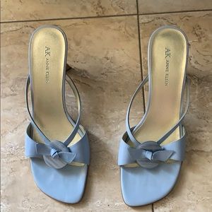 Anne Klein Powder Blue sandal Shoes